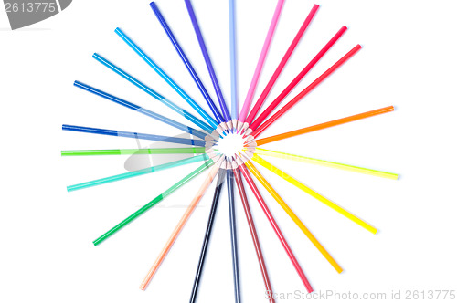 Image of Multicolored pencils