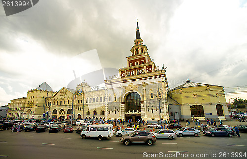 Image of  Kazansky station in Moscow