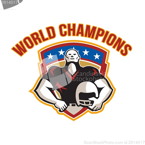 Image of American Football World Champions Shield