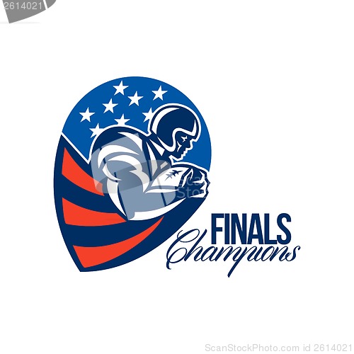 Image of American Football Finals Champions Retro