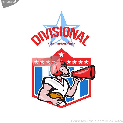 Image of American Football Quarterback Divisional Champions