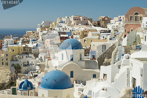Image of Santorini white houses