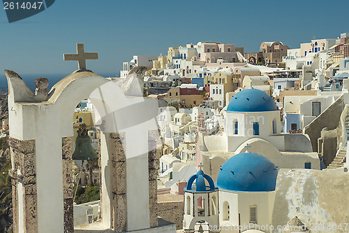 Image of Oia, Santorini, Greece.