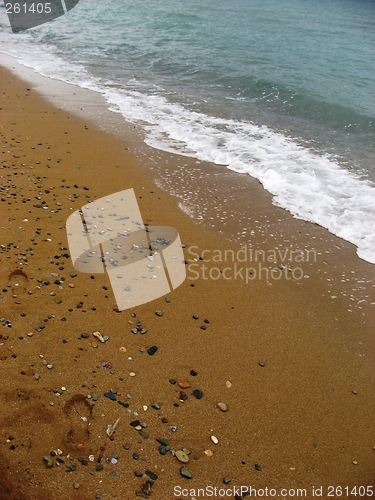 Image of Footstep in the sand