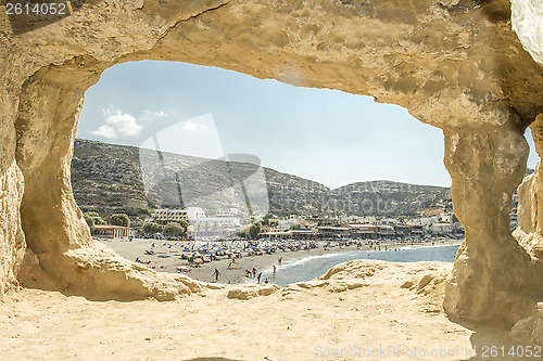 Image of Matala beach