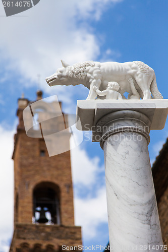 Image of Wolf with Romolo and Remo