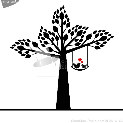 Image of valentine tree