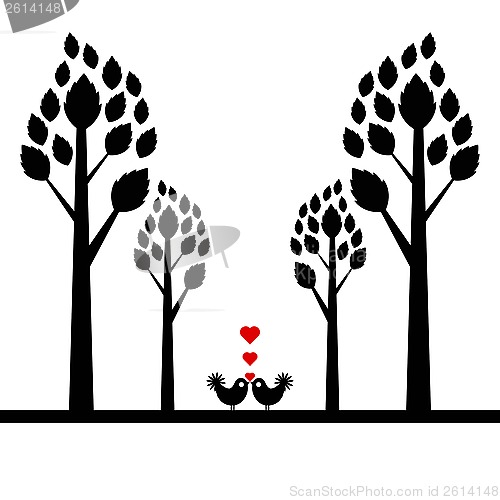 Image of valentine tree