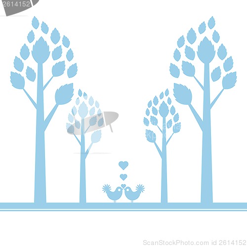 Image of valentine tree