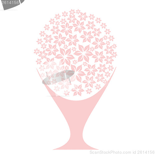 Image of art tree silhouette