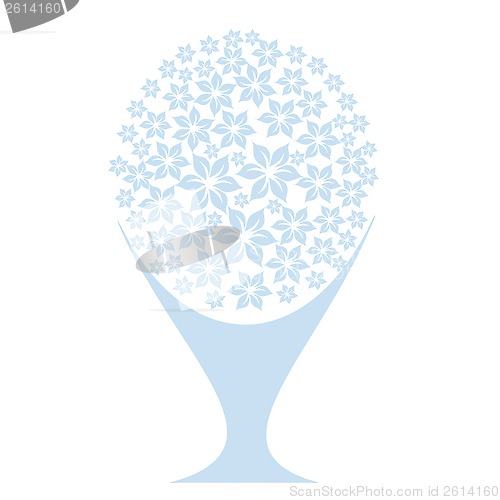 Image of art tree silhouette
