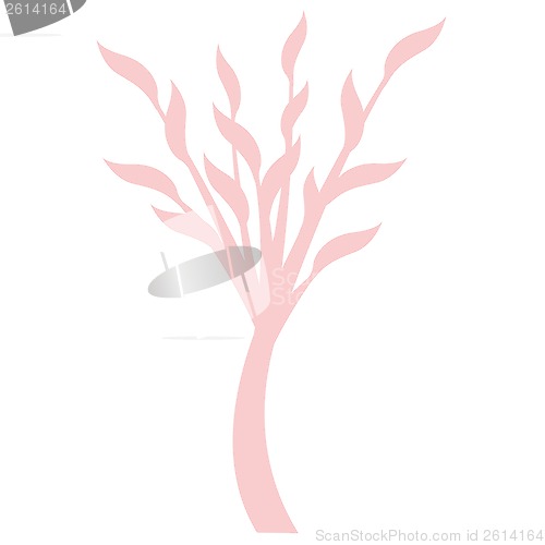 Image of art tree silhouette 