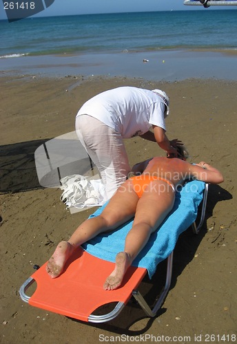 Image of Massage at the beach