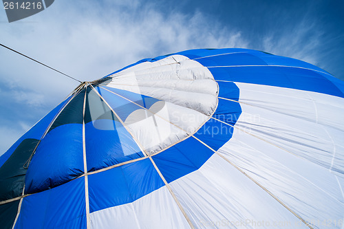 Image of Blue Balloon in the blue sky