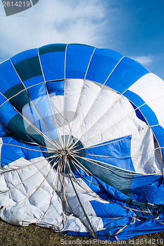 Image of Blue Balloon in the blue sky