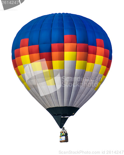 Image of Multicolored Balloon white isolated