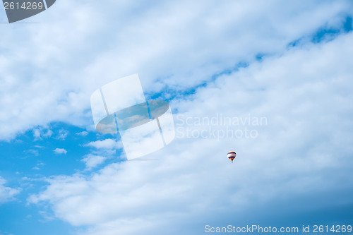 Image of Balloon in the blue sky