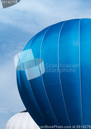 Image of Blue Balloon in the blue sky