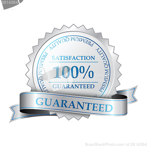Image of Premium 100% satisfaction guarantee label