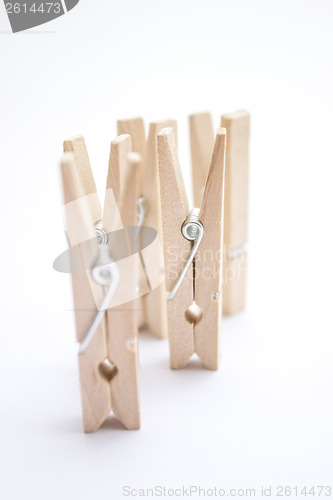 Image of Wooden Pegs