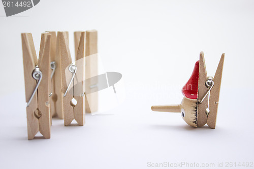 Image of Wooden Pegs