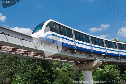 Image of Monorail train