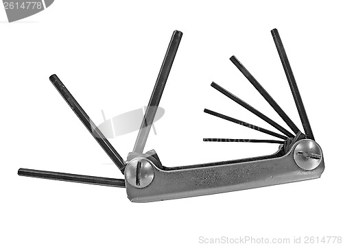 Image of vintage allen hex key