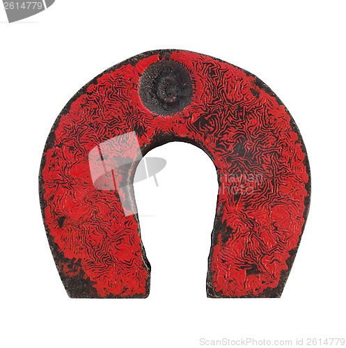 Image of vintage horseshoe magnet