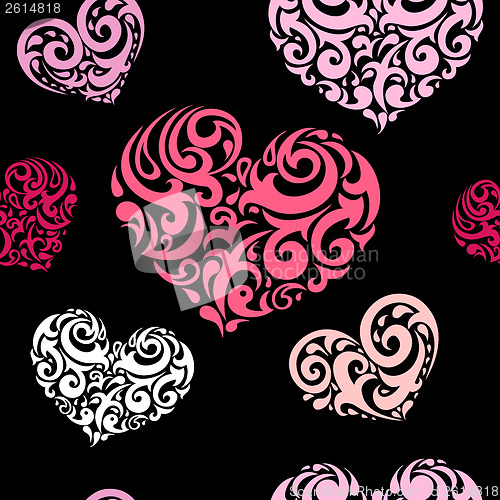 Image of Love seamless background