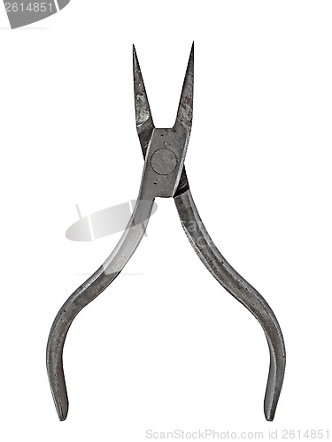 Image of vintage round jeweler pliers