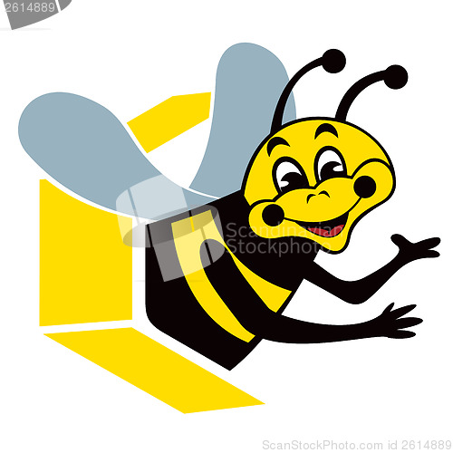 Image of Smiling bee