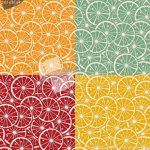 Image of Citrus pattern collection