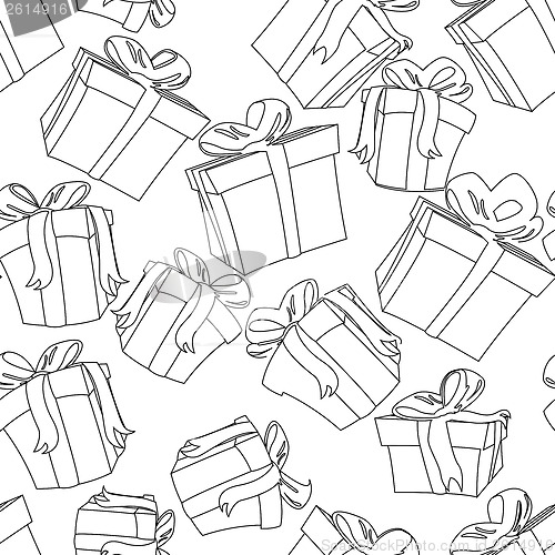 Image of Seamless gift pattern