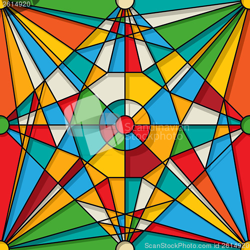 Image of Stained glass pattern