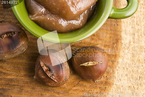 Image of Chestnuts cream with chestnuts