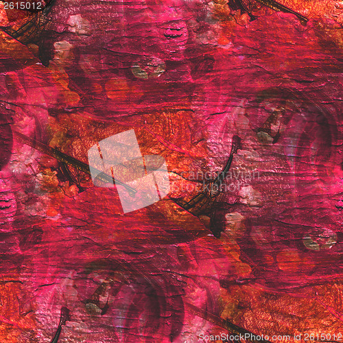 Image of artist artwork palette picture frame graphic seamless style text