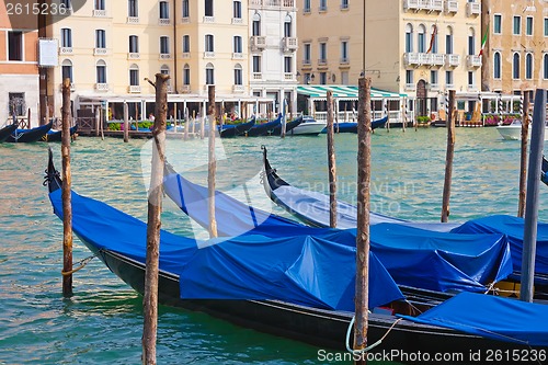 Image of Gondolas in Venice