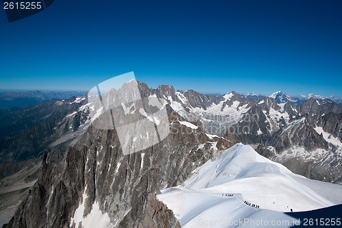 Image of Alps mountain in summer