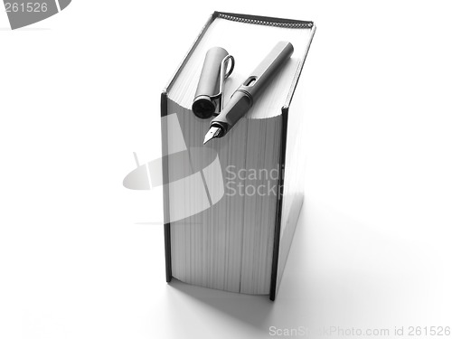 Image of Book with Pen