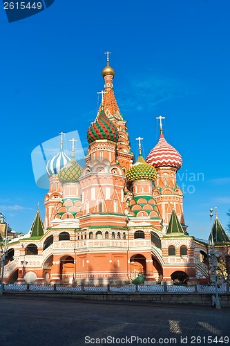 Image of Saint Basil Cathedral  in Moscow