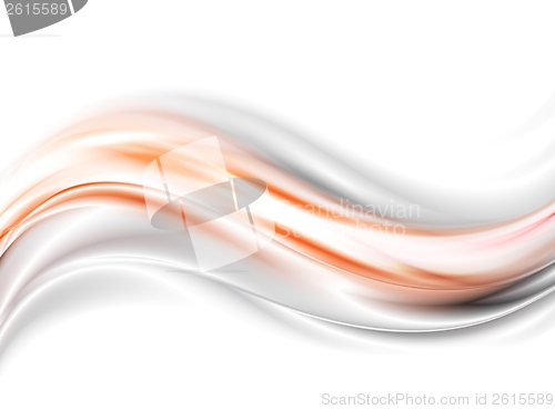 Image of Bright glow waves vector background