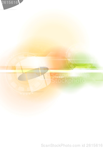 Image of Abstract technology vector bright background