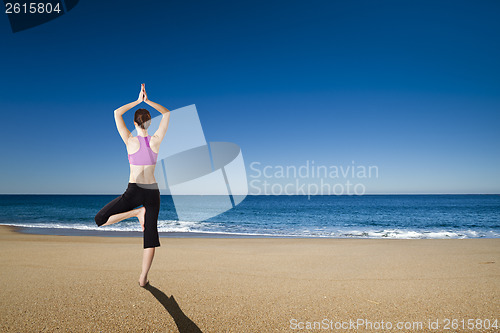 Image of Yoga in the beach