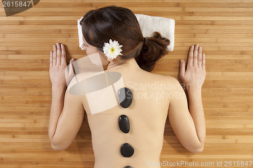 Image of Girl getting a spa treatment