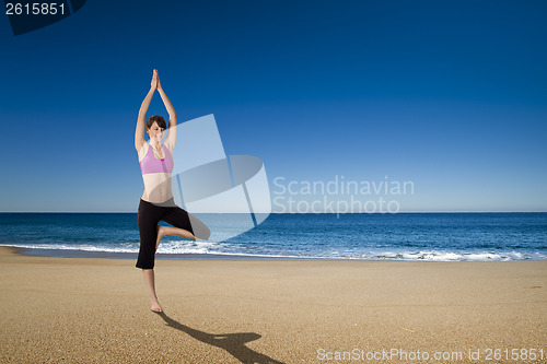Image of Yoga in the beach
