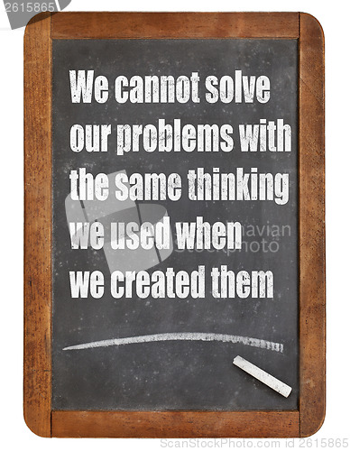 Image of problem solving mindset