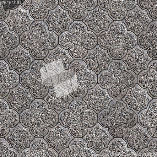 Image of Figured Pavement. Seamless Tileable Texture.