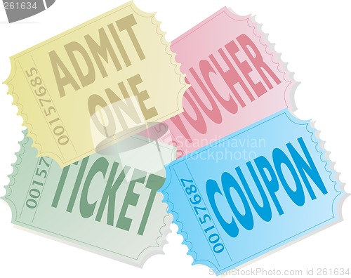 Image of ticket pile