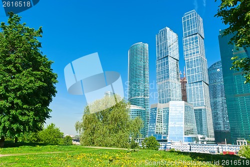 Image of Modern scyscrapers