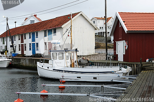 Image of Boat in the fishing port